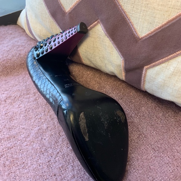 Miu Miu patent leather snake print heels - Picture 6 of 8